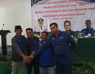 PWI Muara Enim Punya Pemimpin Baru