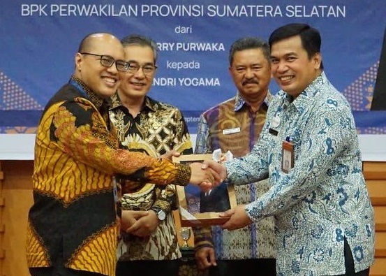 Sertijab Kepala Perwakilan BPK RI Sumsel