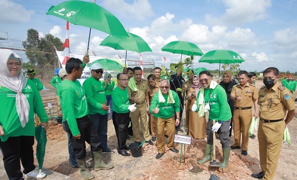 Tekan Emisi Karbon, SKK Migas dan KKKS Sumbagsel Hijaukan 70 Hektar Lahan Konservasi