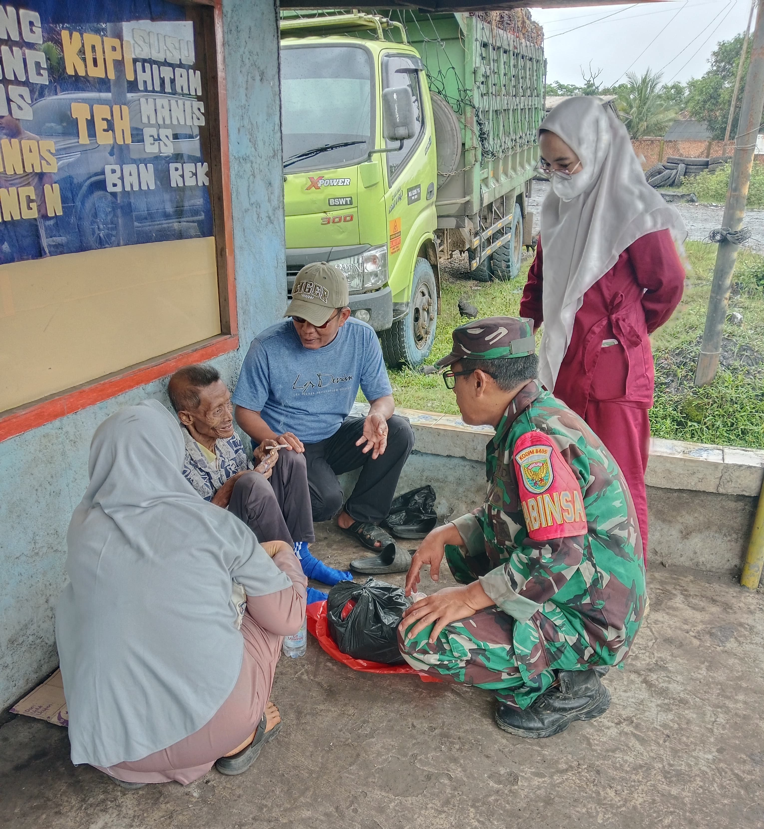 Telah Di Temukan Seorang Tanpa Identitas Dalam Kondisi Kedinginan