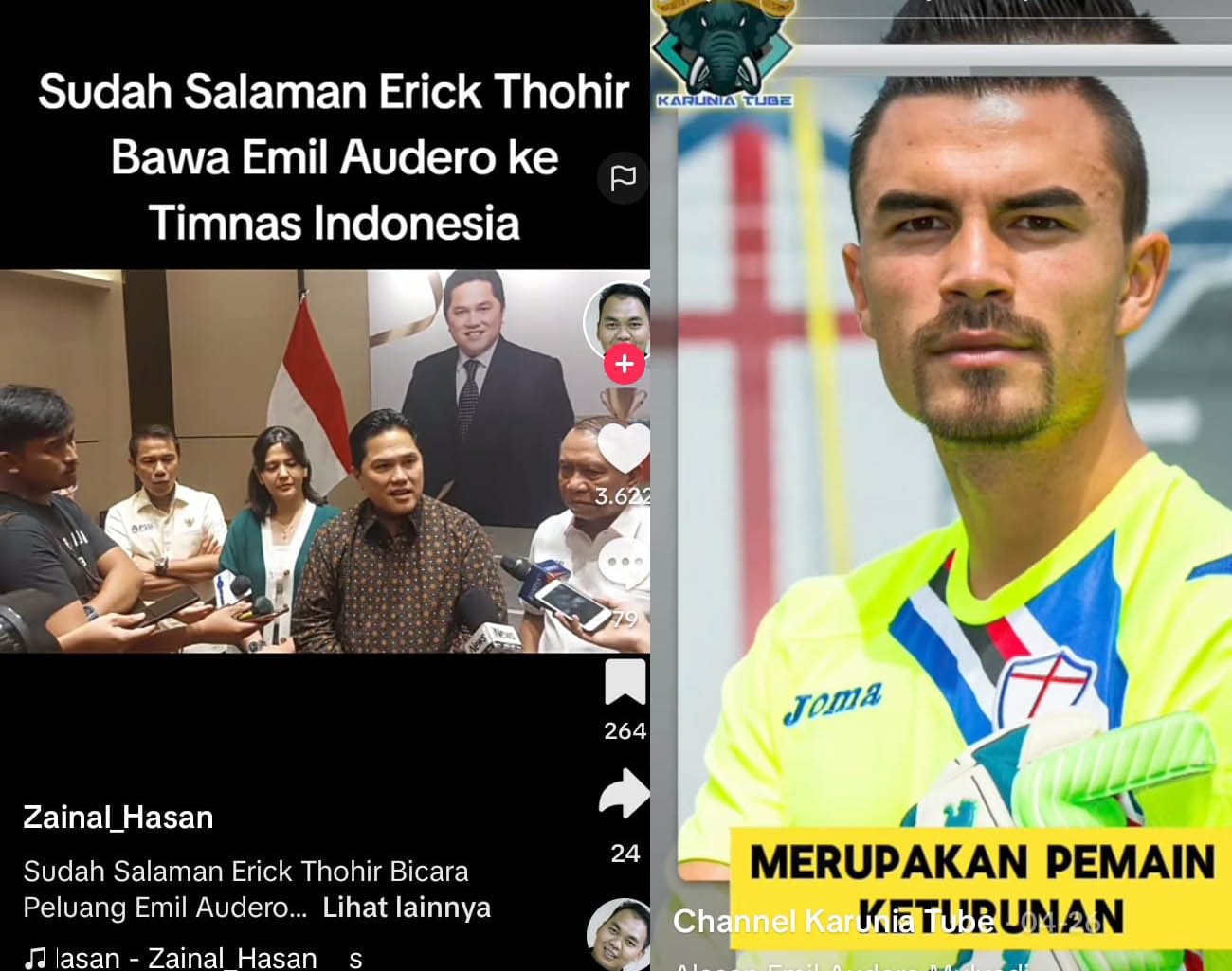 Peluang Emil Audero Gabung Timnas Indonesia, Erick Thohir Terbuka Pemain Keturunan, Kualifikasi Piala Dunia