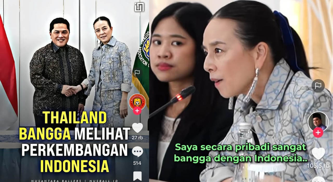 Pengakuan Thailand Indonesia Hebat, Madam Pang Belajar Erick Thohir, Kualifikasi Piala Dunia 2026