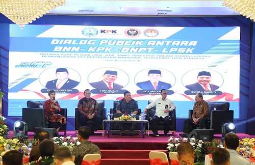 Komitmen Sumsel pada Hasil Dialog Publik War On Drugs bersama BNN, KPK, BNPT, dan LPSK