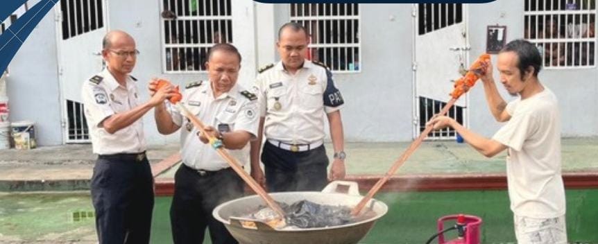 Lapas Kelas IIA Lahat Lakukan Penanganan Terpadu Eradikasi Scabies 