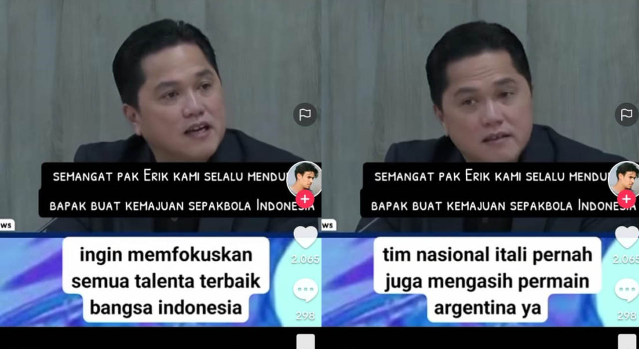 Jawaban Ketua PSSI Erick Thohir, Naturalisasi Pemain Keturunan, Dukungan FIFA, Kualifikasi Piala Dunia 2026