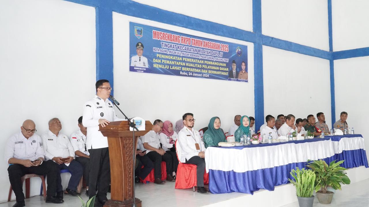 PJ Bupati Lahat Muhammad Farid  Hadir di Musrenbang RKPD 2025 Wilayah Dapil V, Ini Usulan Masyarakat