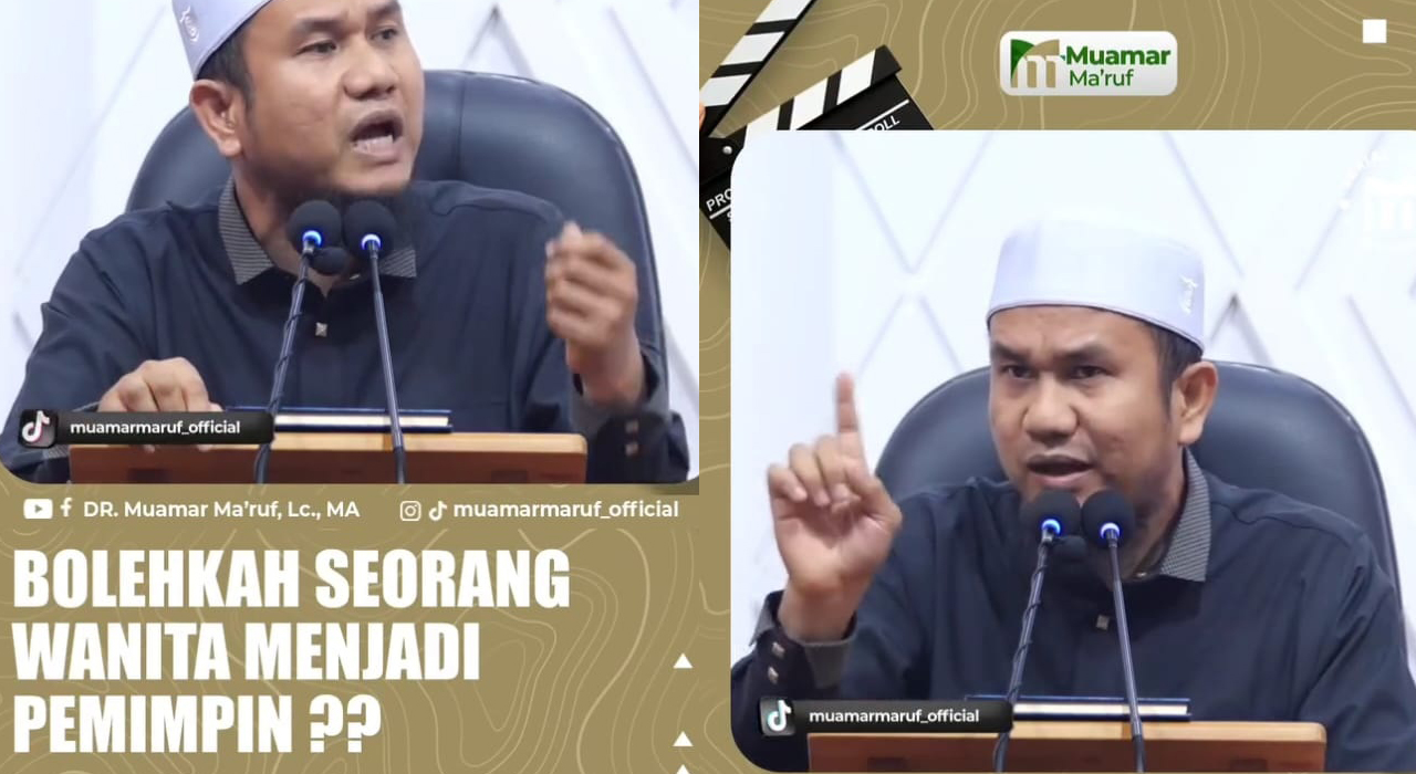 Wanita Boleh Jadi Pemimpin, Berikut Penjelasan Ulama Asal Minang Kabau, Ustadz Dr Muamar Ma'ruf Lc MA