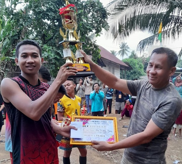 Ini Hasil Final Turnamen Bola Voli Lahat Selatan Cup 2022 di Desa Muara Cawang