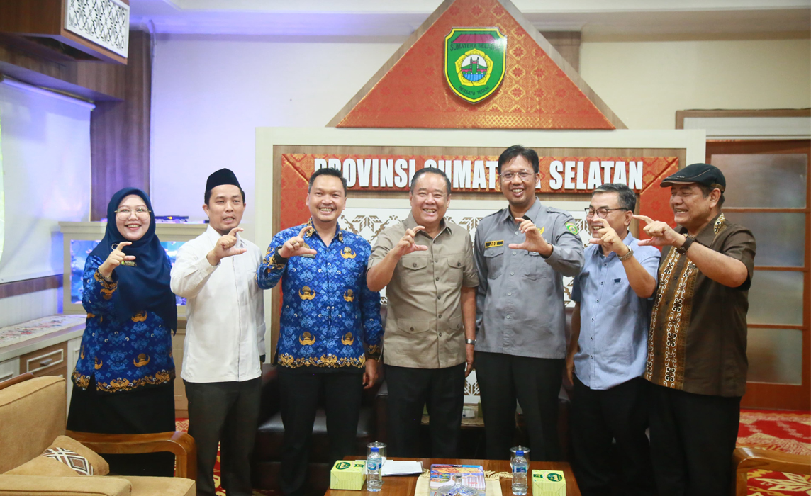 Pemprov Sumsel dan KID Perkuat Sinergi Dorong Keterbukaan Informasi Publik