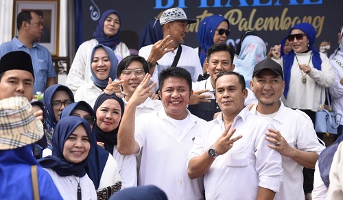 Senam dan Halal Bihalal Bersama Alumni Smanta Palembang 