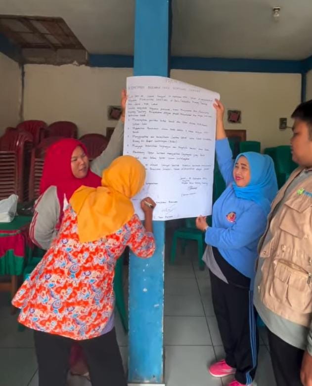 Puskesmas Jarai Gelar Pemicuan STBM di Desa Karang Tanding