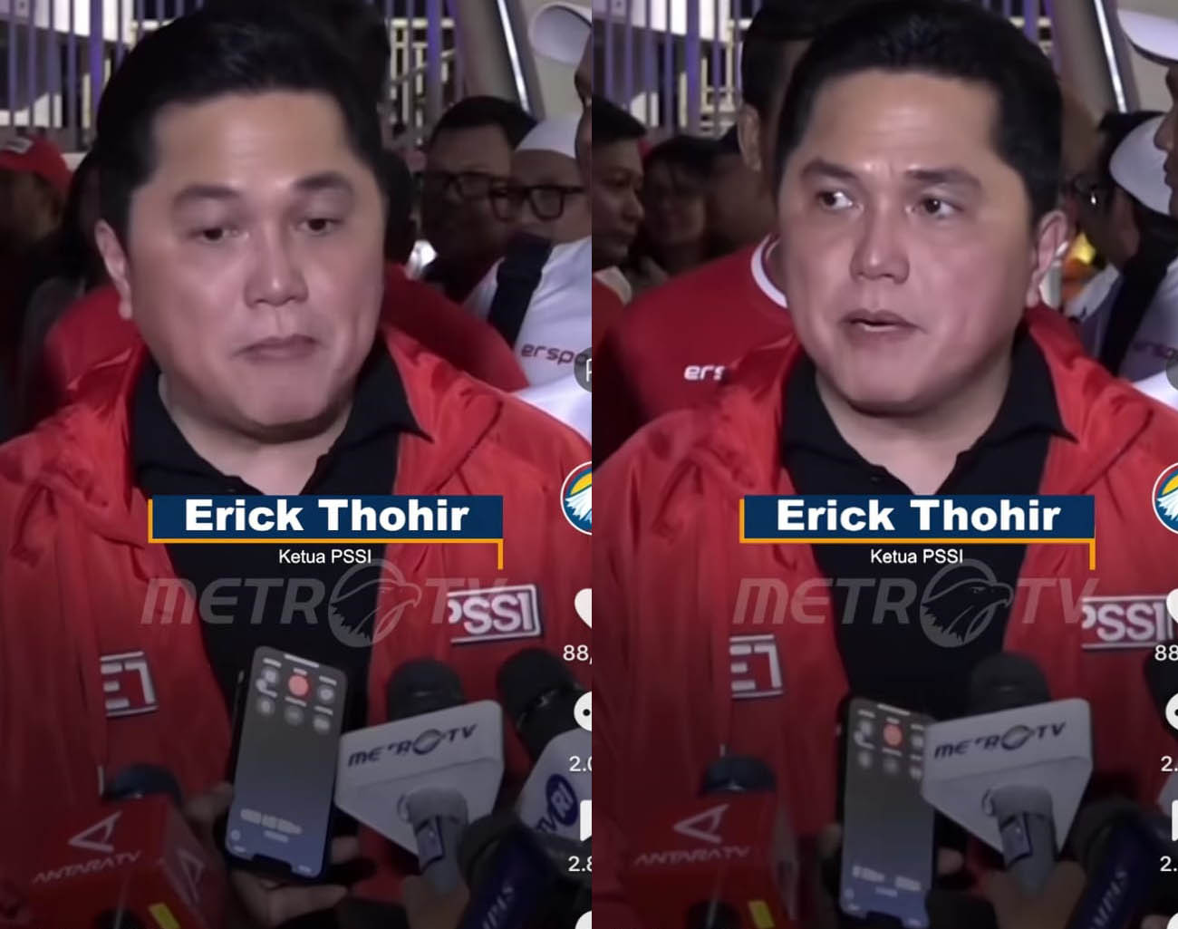 Erick Thohir Gagal Balas Dendam, Hasil Imbang Indonesia vs Australia, Kualifikasi Piala Dunia 2026