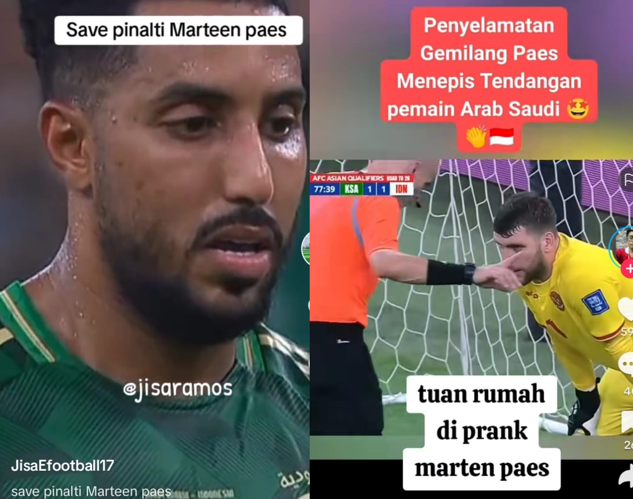 Maarten Paes Kiper Terbaik, Arab Saudi Adu Penalti, Kualifikasi Piala Dunia 2026