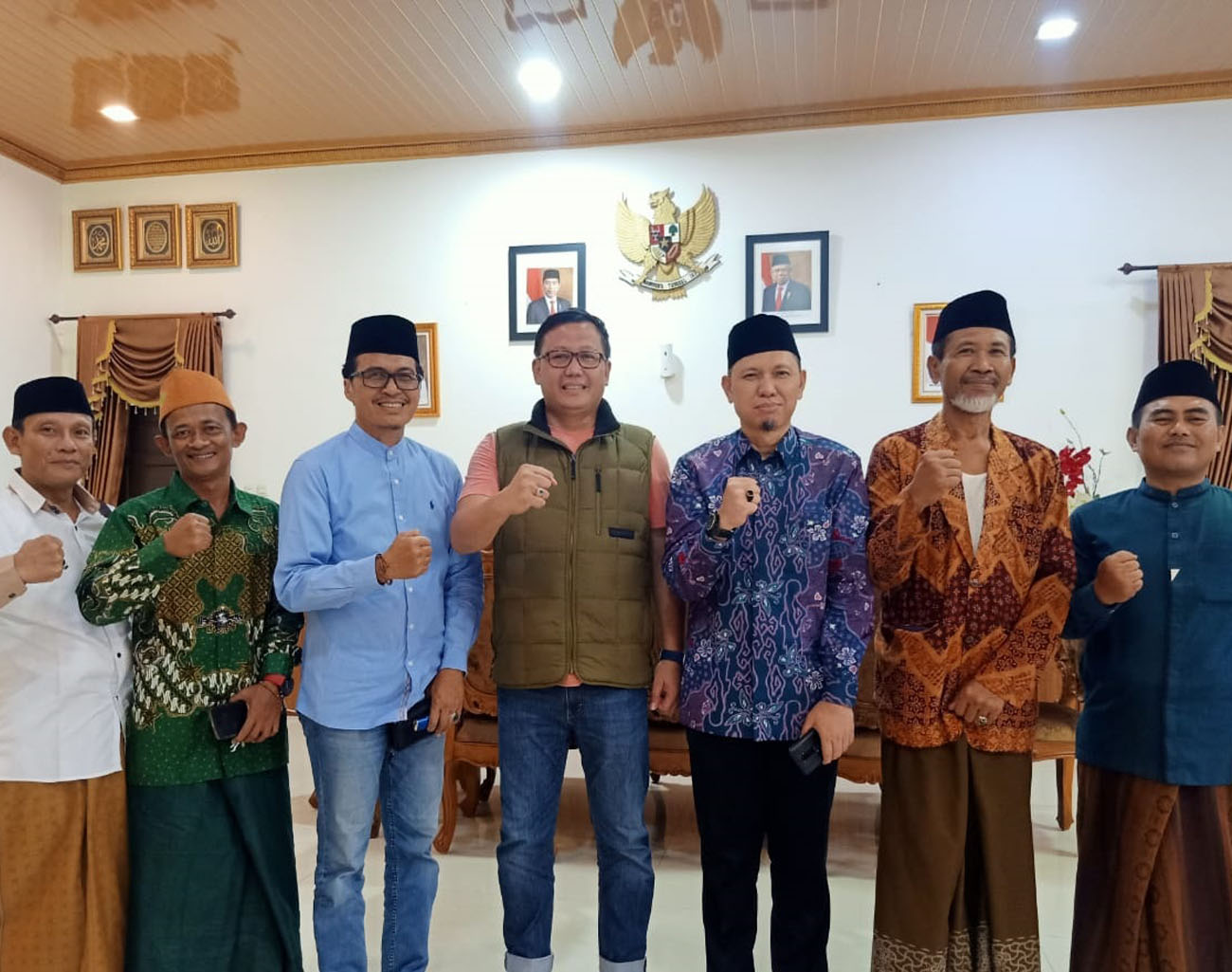 Pj Bupati Muhammad Farid Terima Kunjungan Pengurus PCNU Lahat, Persiapan Harlah NU ke 101 Tahun