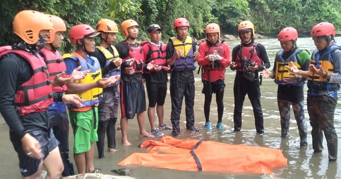 Relawan Ari Alfandi Hilang di Sungai Endikat Berhasil Ditemukan