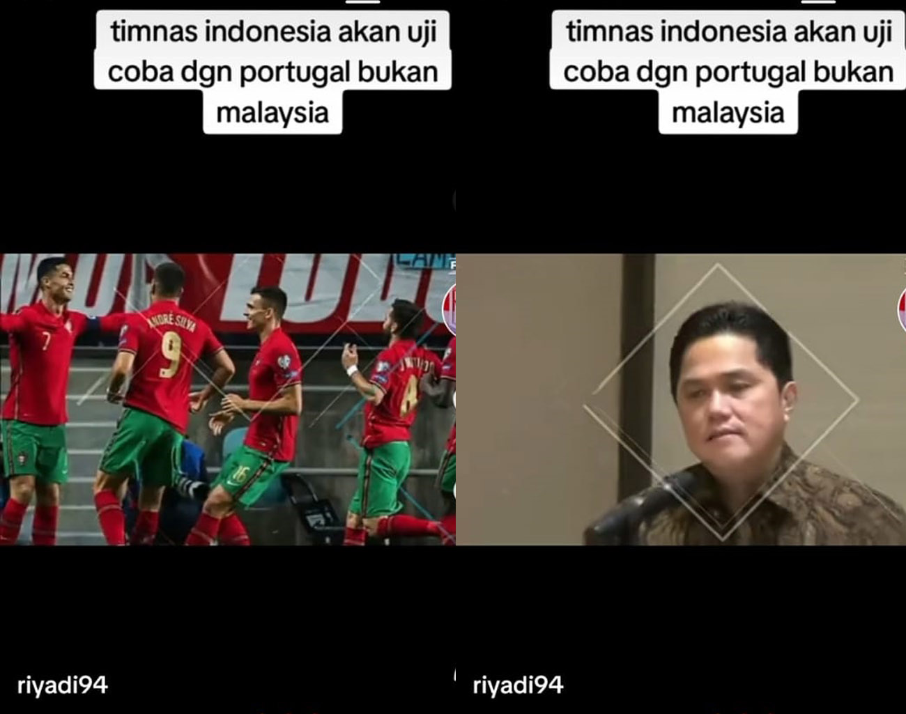 Inilah Tanggapan Ketua PSSI Erick Thohir Tawaran Malaysia Uji Coba Timnas Indonesia, Pemain Asia