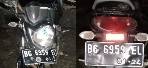 Lihat Fisik dan Plat Motor ini, Mungkin Punya Anda