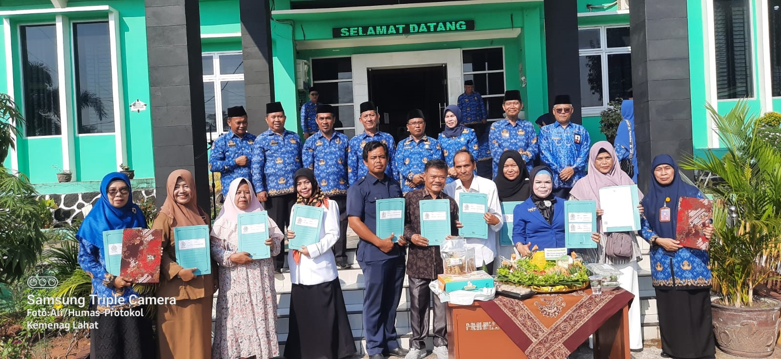 Apel Gabungan Pegawai Kantor Kementerian Agama Kabupaten Lahat Merealisasikan Sejumlah Agenda