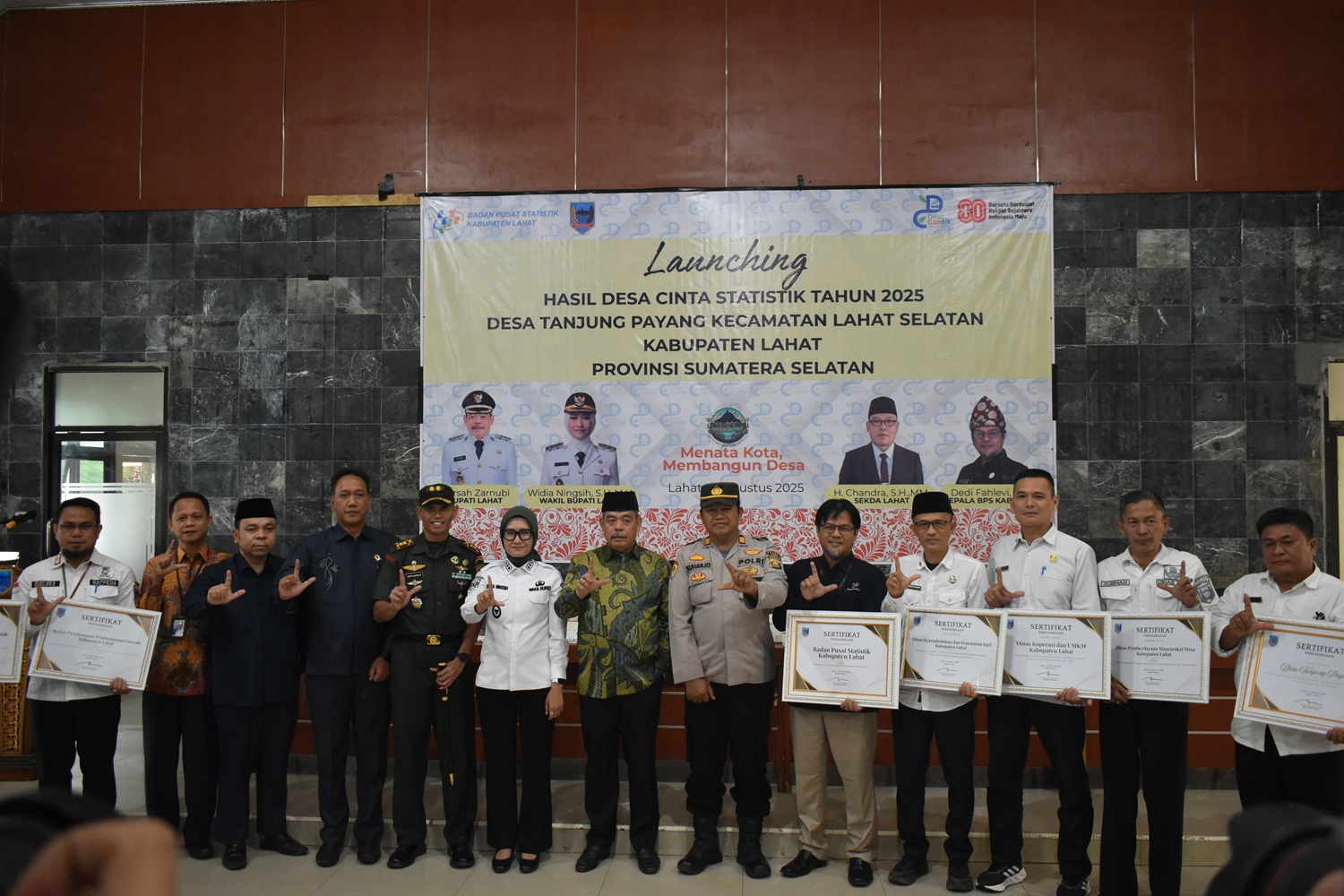 Launching Hasil Desa Cantik 2025, Desa Tanjung Payang Menuju Desa Mandiri Data