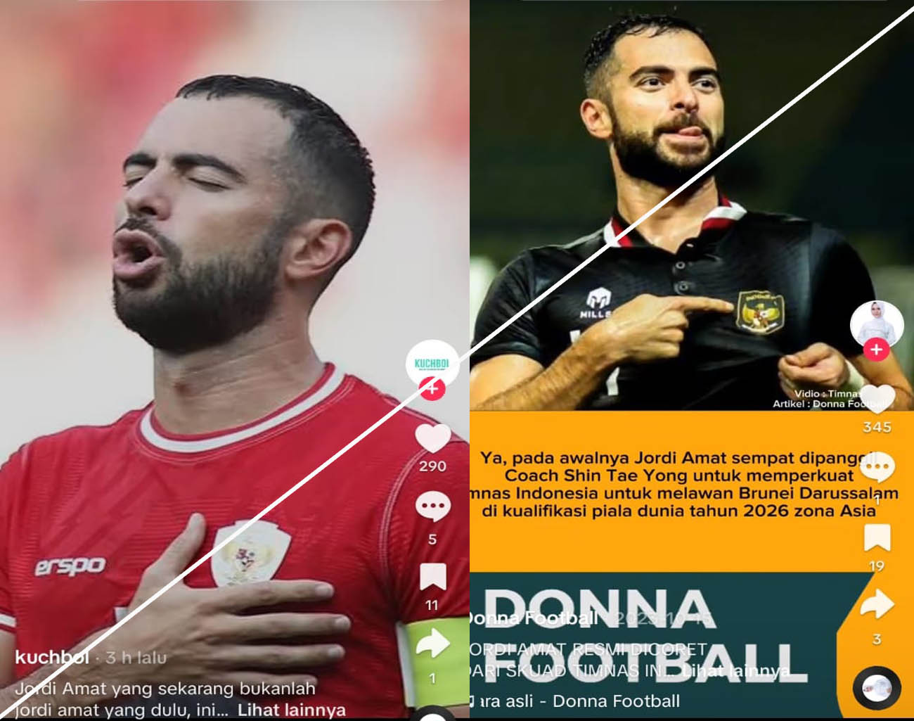 Curiga Jordi Amat Titipan Malaysia, Bek Kartu Merah, Jay Idzes Konsisten, Ronde 3 Kualifikasi Piala Dunia