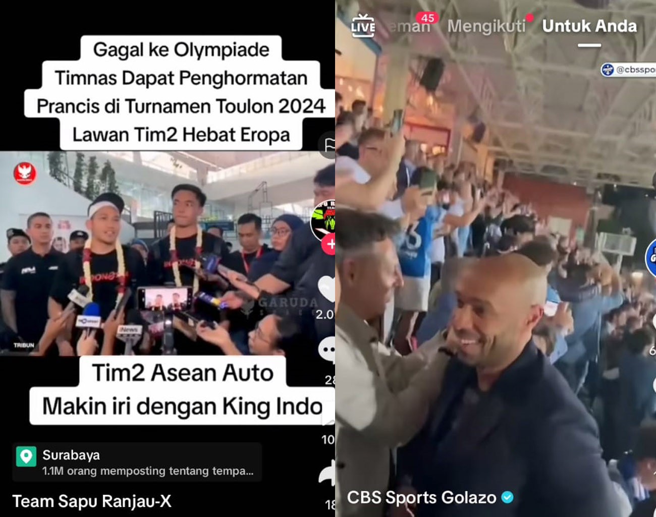 Thierry Henry Kurang Puas Indonesia vs Guinea, Prancis Beri Penghormatan Indonesia Ikut Turnamen Toulon 2024