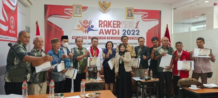 Hasil Rakernas 1 AWDI di Jakarta, Lahat Tahun 2023 Siap Laksanakan Pelantikan 