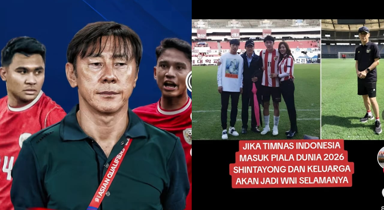 Harapan Besar STY, Indonesia Lolos Piala Dunia, Keluarga Shin Tae Young Jadi WNI, Kualifikasi Piala Dunia 2026