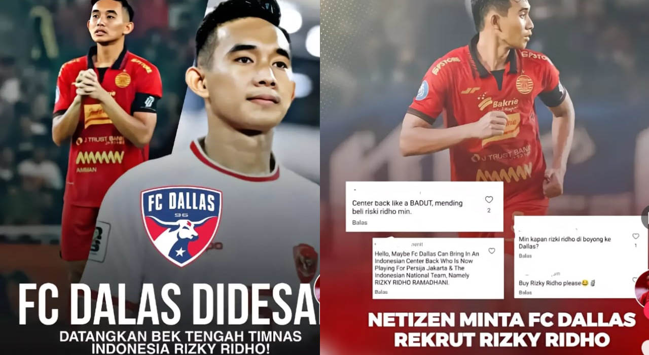 FC Dallas Datangkan Rizky Ridho, Bek Andalan Indonesia Susul Maarten Paes, Piala Dunia 2026