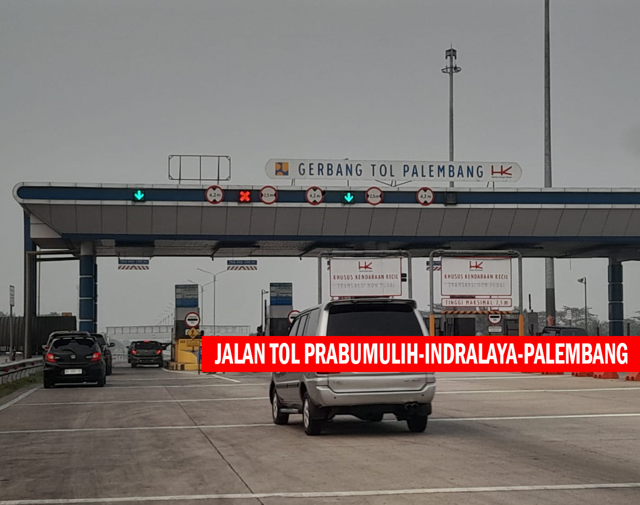 Saldo Tol Habis saat di Jalan Tol Palembang-Indralaya-Prabumulih, Sopir Baru Tak Usah Khawatiri ini Caranya