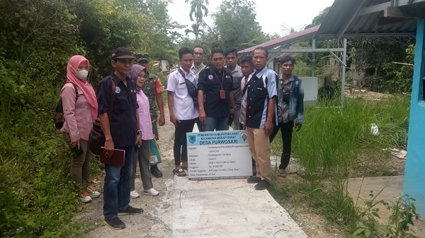 Hadiri Monev di Desa Purwosari, Tenaga Ahli Kabupaten Lahat Sampaikan ini