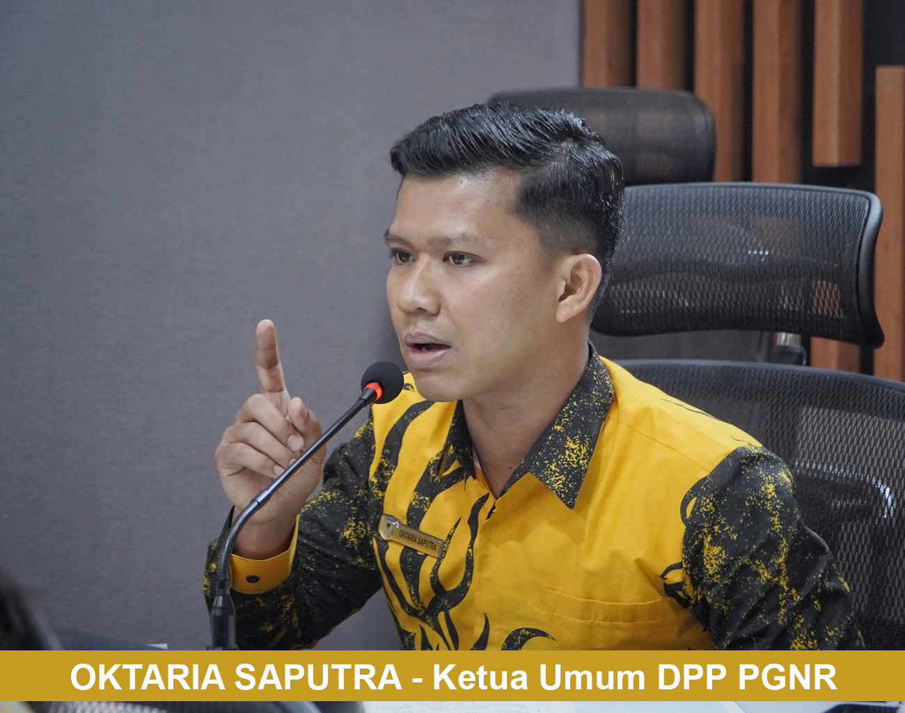 Ketua DPP PGNR Oktaria Saputra: Mempertanyakan Kinerja Penyelenggara Pemilu