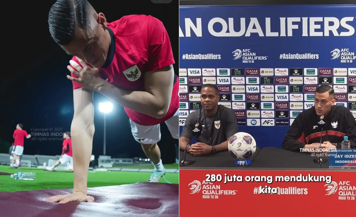 Pesan Menyentuh Jay Idzes, Patrcik Kluivert Berkaca-kaca, Indonesia vs Australia, Kualifikasi Piala Dunia 2026