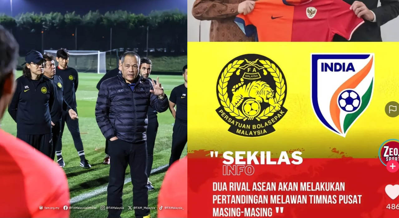 Malaysia vs Indonesia Bersaing, Lawan Timnas Pusat, India dan Belanda, Kualifikasi Piala Dunia 2026