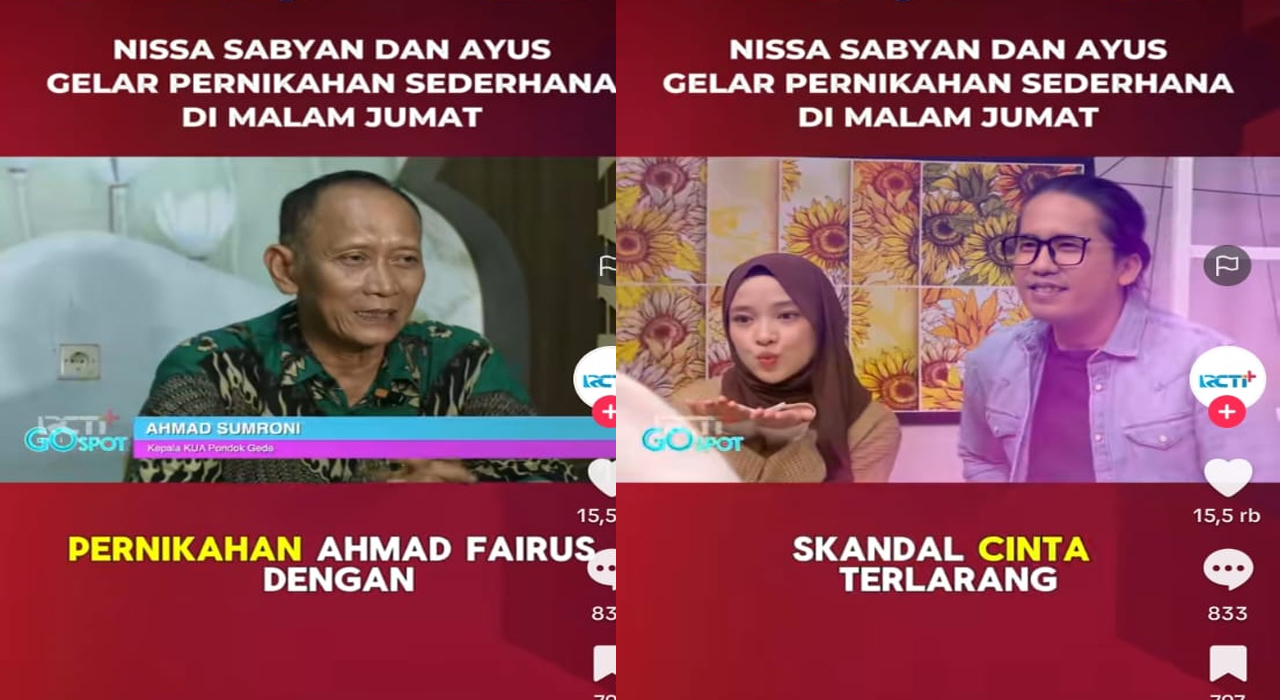 Kaget Dengar Emas Kawin, Pernikahan Nissa Sabyan dan Ayus, Rumah Tangga Selebriti