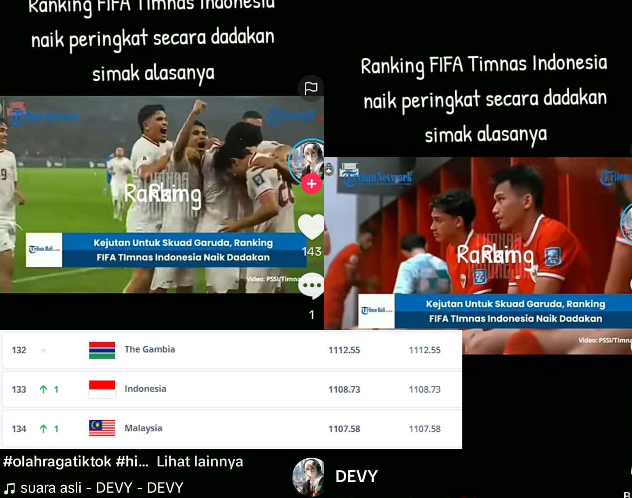 Ranking FIFA Terbaru, Indonesia Naik Peringkat 133, Erick Thohir, Kualifikasi Piala Dunia 2024