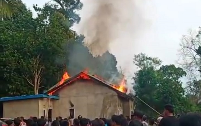 Rumah Anak Yatim Hangus Terbakar di Tanjung Aur, ini Pesan Ketua Umum Baznas Kabupaten Lahat