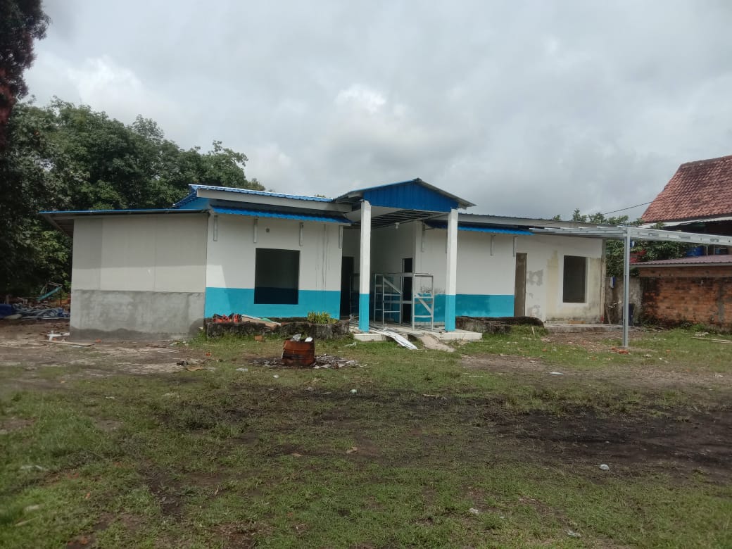 Pengerjaan Dapur SPPG II Polres Lahat