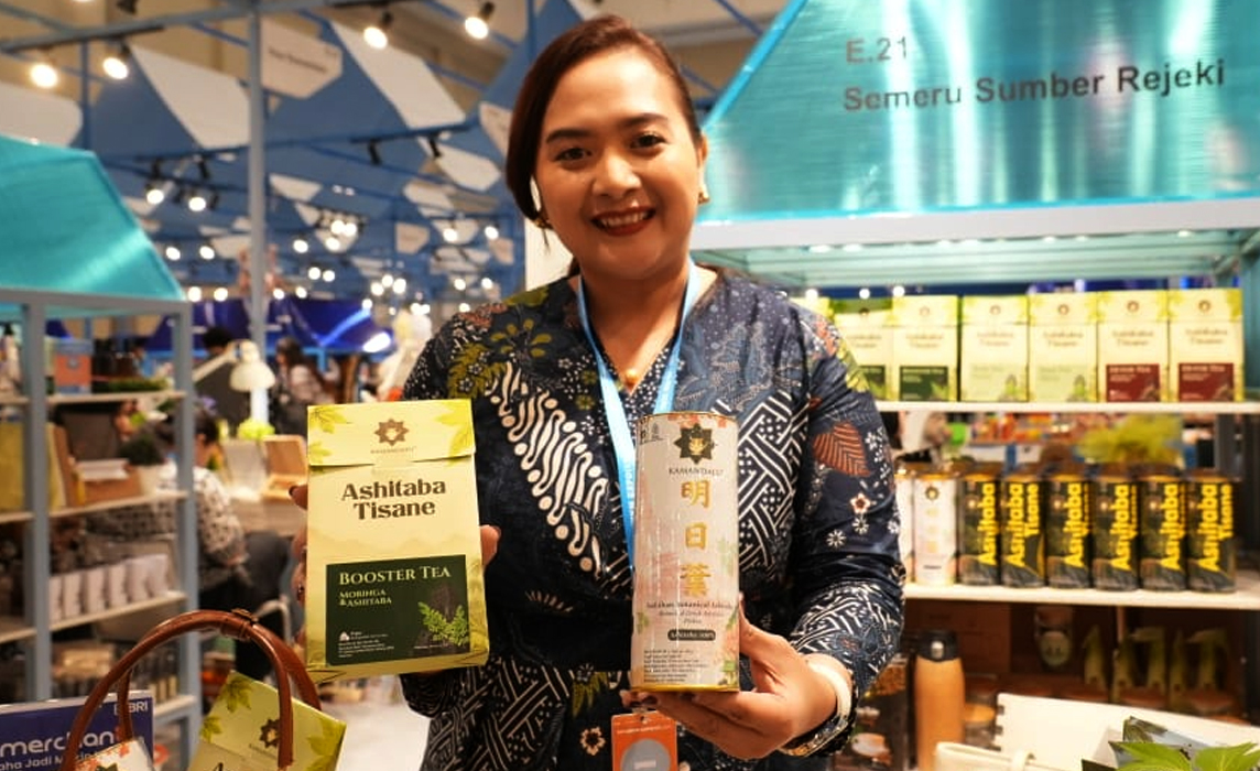 BRI Dorong UMKM Minuman Herbal Kian Percaya Diri Garap Pasar Luar Negeri