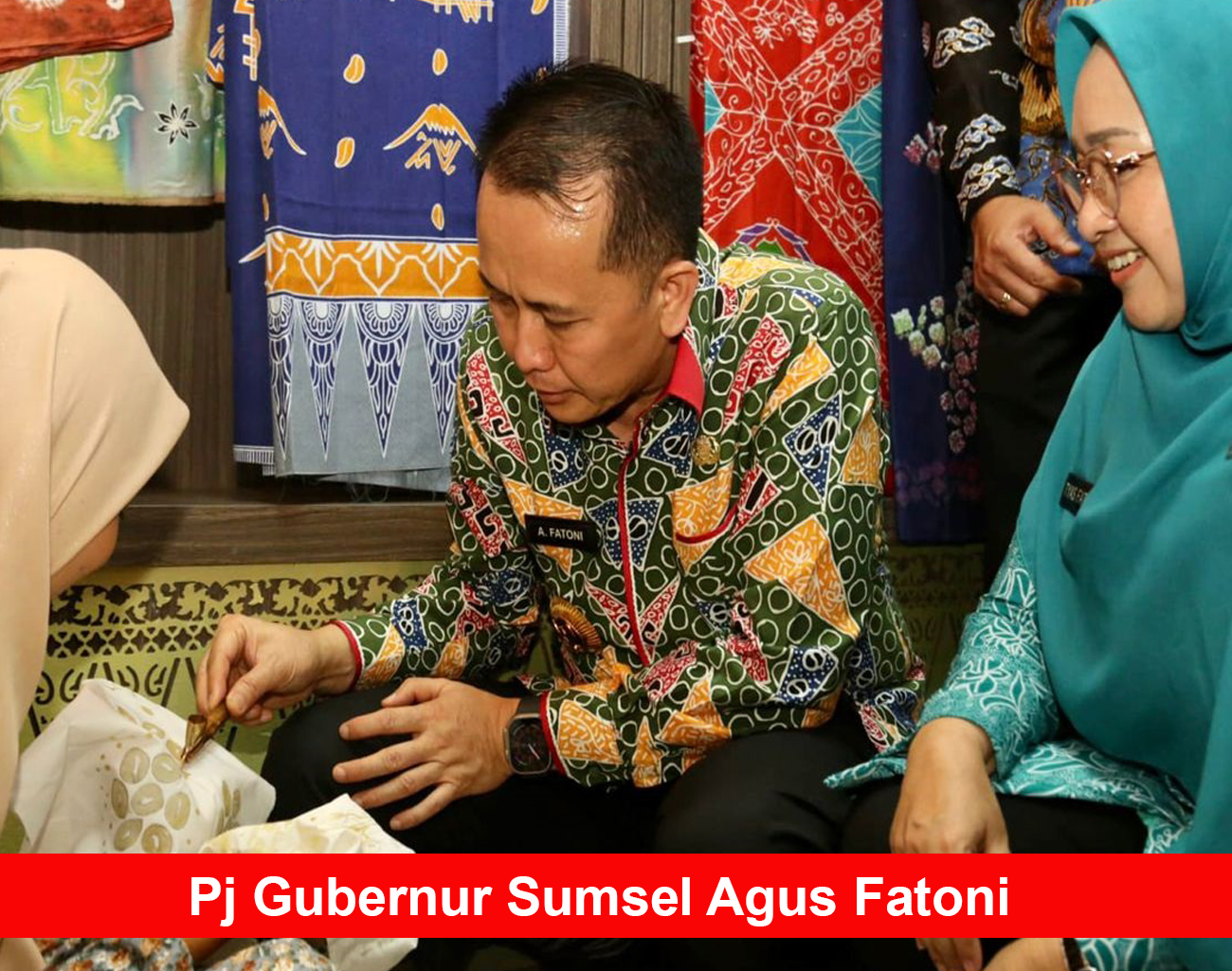 Pj Gubernur Sumsel Agus Fatoni Bersama Pj Ketua Dekranasda Sumsel Tinjau Gedung Dekranasda Pagar Alam