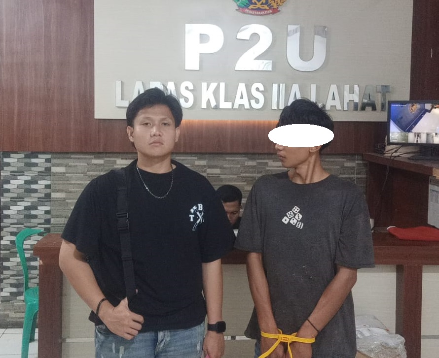 Ketahuan Panen Buah Sawit PT oleh Security, Pemuda dari Desa Sungai Laru Kena Ciduk Polres Lahat