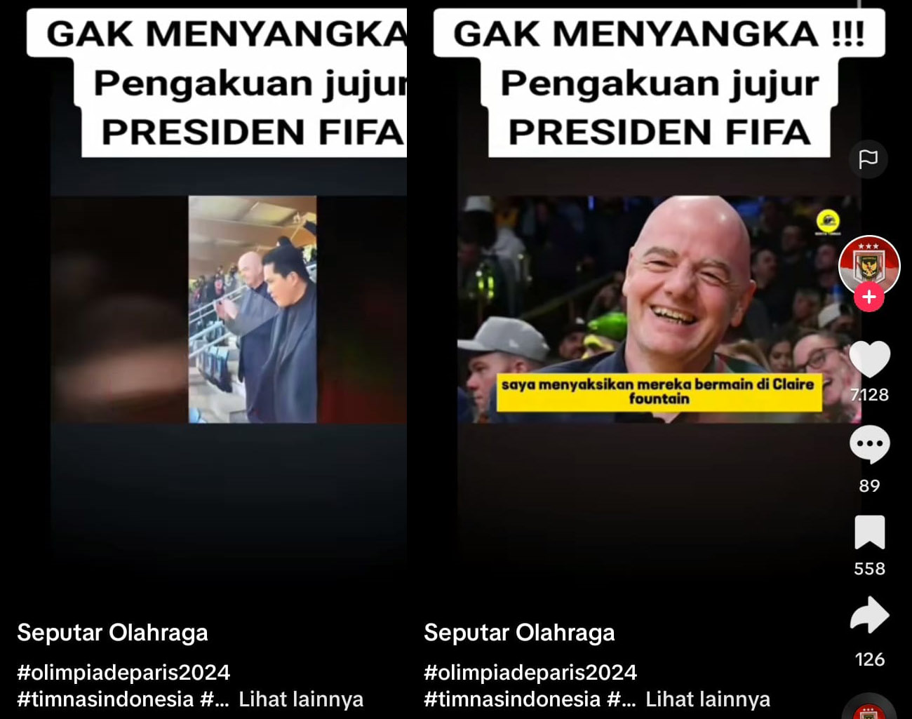 Presiden FIFA Buat Pengakuan Mengejutkan Timnas Indonesia, Usai Saksikan Langsung Indonesia vs Guinea