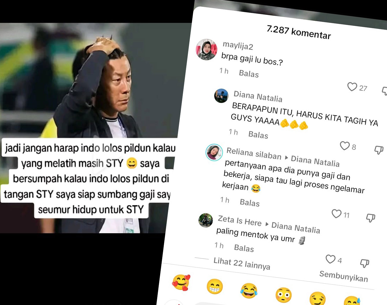 Penggemar Sepak Bola ini Siap Sumbangkan Gaji Seumur Hidup kepada Shin Tae Young, Indonesia Lolos Piala Dunia