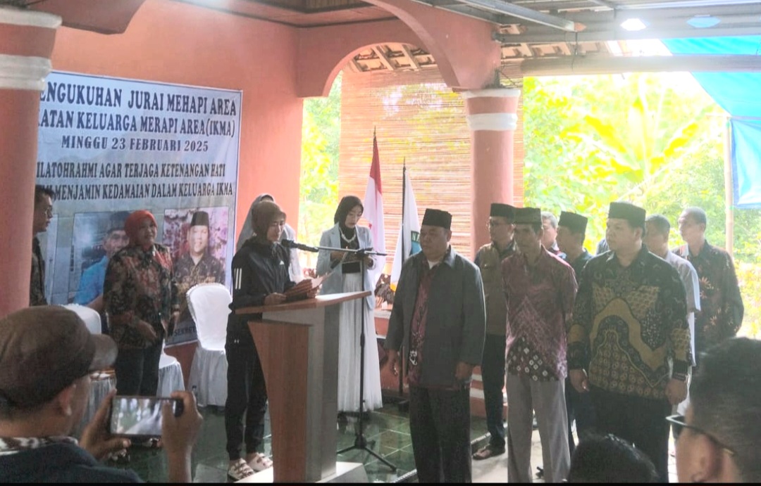 Wakil Bupati Lahat Widia Ningsih Kukuhkan Jurai Merapi Area