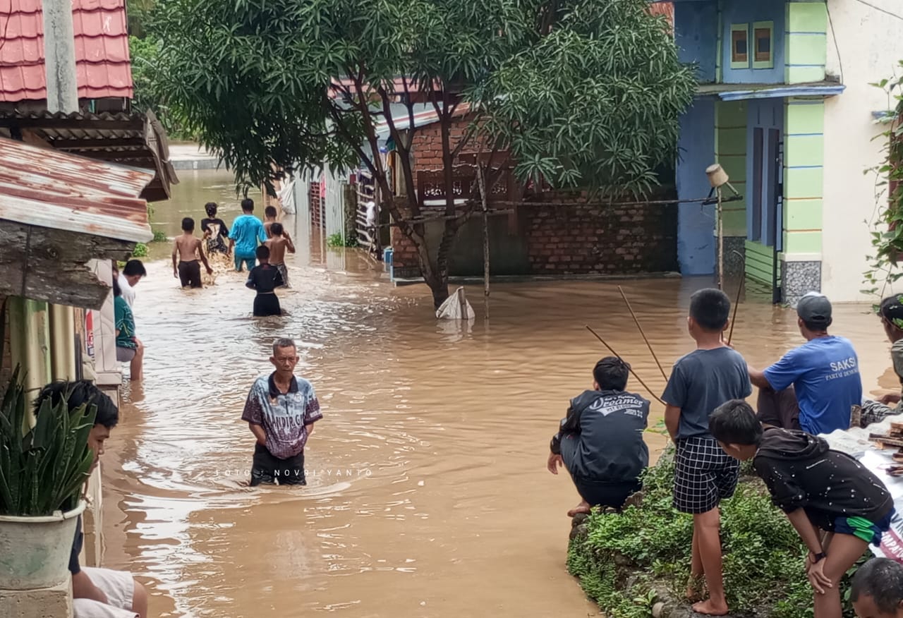 Ini Lokasi yang terdampak Banjir di Kabupaten Lahat, Salah Satunya Kelurahan Kota Jaya