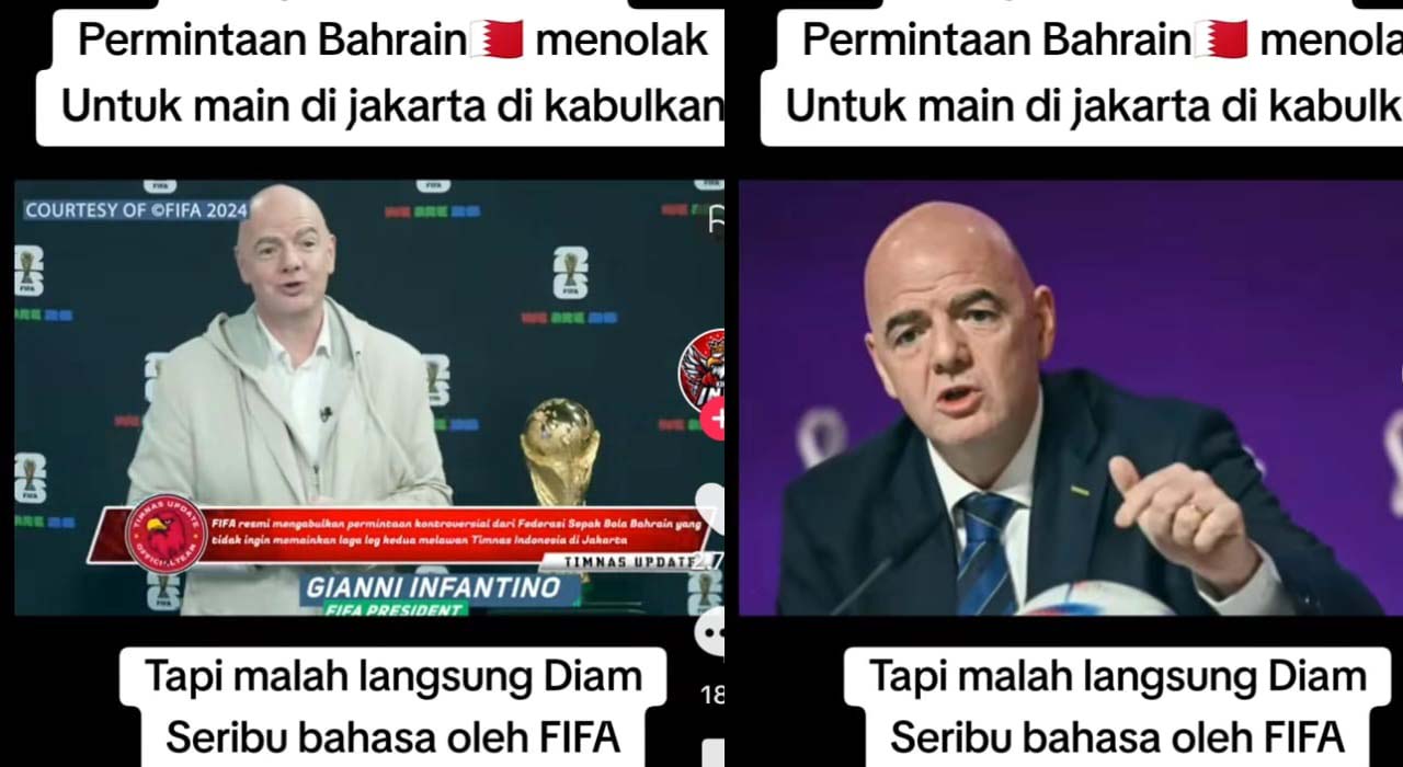 FIFA Tegur AFC, Tolak Permintaan Bahrain, Indonesia Menang WO, Kualifikasi Piala Dunia 2026