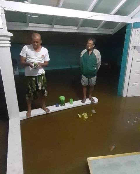 Banjir Rendam Kawasan Kapling PGRI
