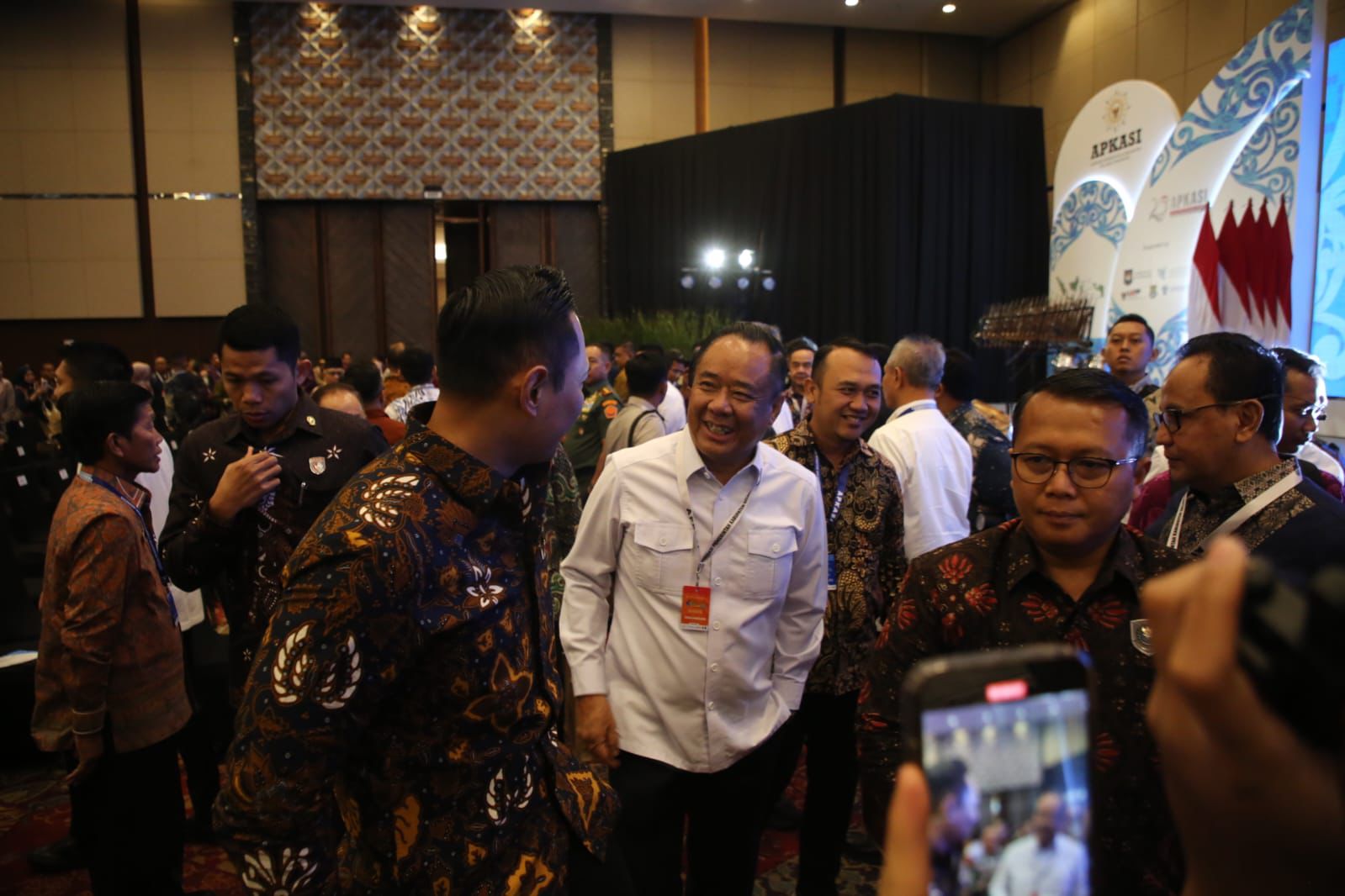 Wagub Cik Ujang Kawal Promosi Investasi Produk Unggulan Sumsel  di APKASI Expo 2025