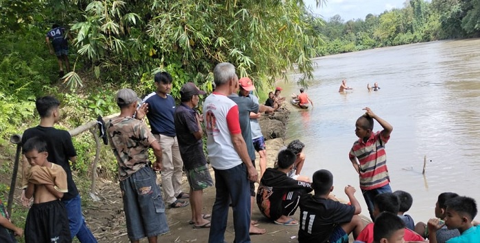 Breaking News, Kembali, Ada Orang Tenggelam Sungai Lematang