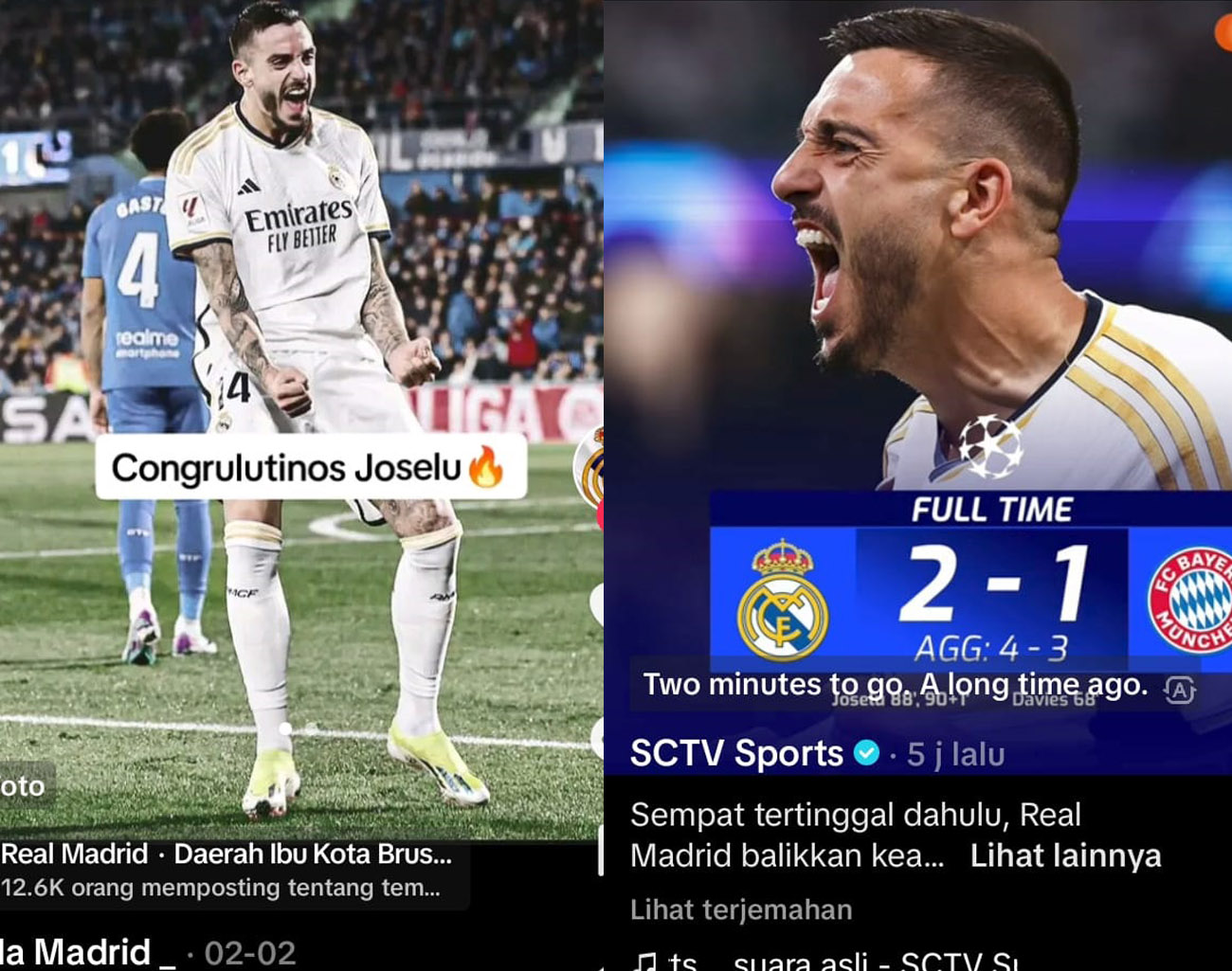 Inilah Profil Joselu, Sukses Bawa Real Madrid Melaju Final Liga Champions UEFA, Tumbangkan Bayern Munchen