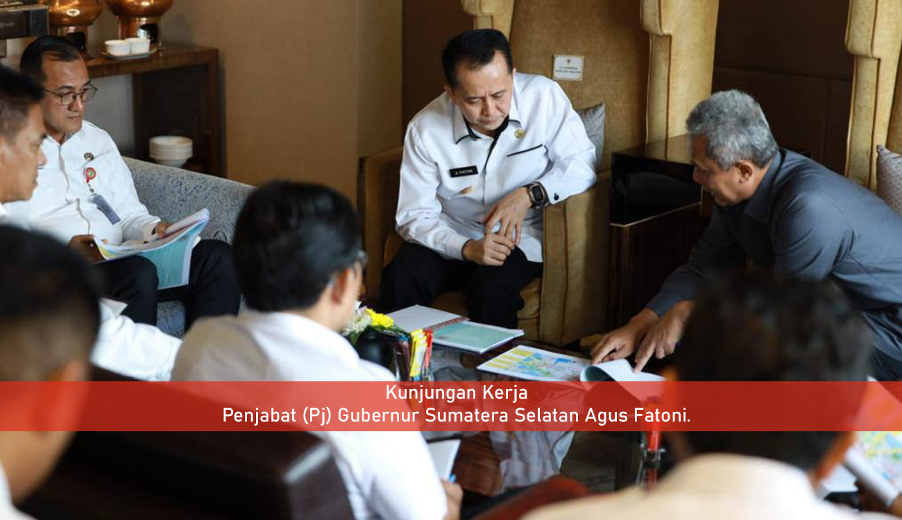 Gerak Cepat Pj Gubernur Sumsel Agus Fatoni Atasi Karhutla